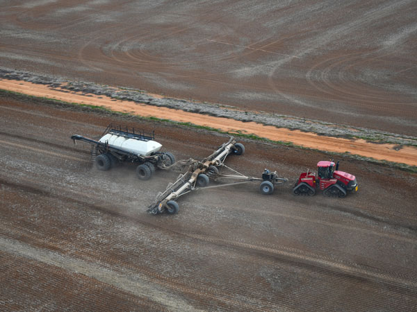 NDF flex wing planter